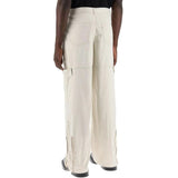 Acne Studios Beige Polyester Cargo Pants
