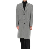 Alexander McQueen Black Wool Coat