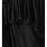 Saint Laurent Black Viscose Cocktail Dress
