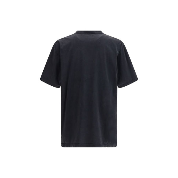 Balenciaga Black Cotton T-Shirt