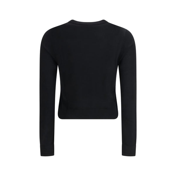 Diesel Black Wool Sweatshirt
