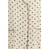 P.A.R.O.S.H. Beige Silk Pattern Shirt