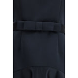 P.A.R.O.S.H. Blue Polyester Casual Dress