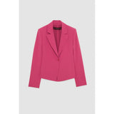 Patrizia Pepe Yellow Polyester Blazer