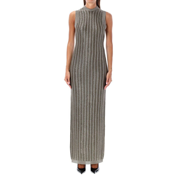 Tom Ford Bicolor Lurex Casual Dress