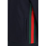 Gucci Blue Polyester Shell Jacket