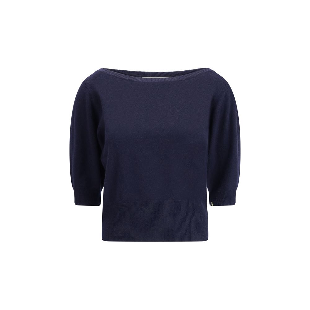 Extreme Cashmere Blue Cashmere Sweater