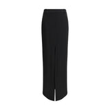 Tom Ford Black Acetate Long Skirt