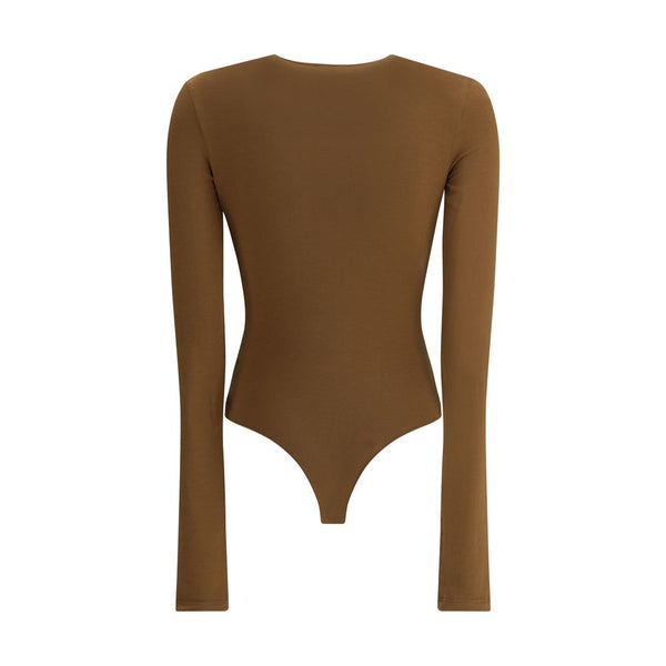 The Andamane Brown Viscose Top