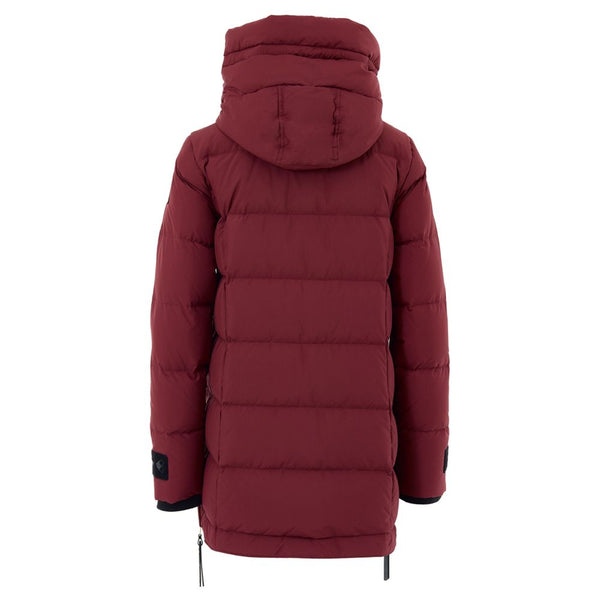 Moose Knuckles Bordeaux Nylon Coat