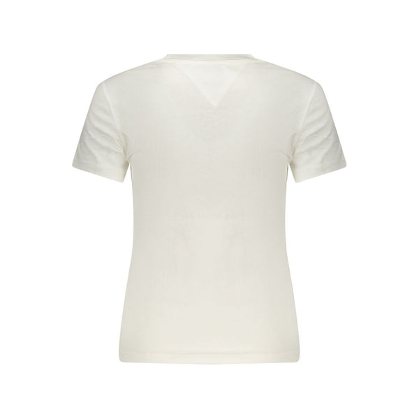 Tommy Hilfiger Bianco Cotton Women T-Shirt