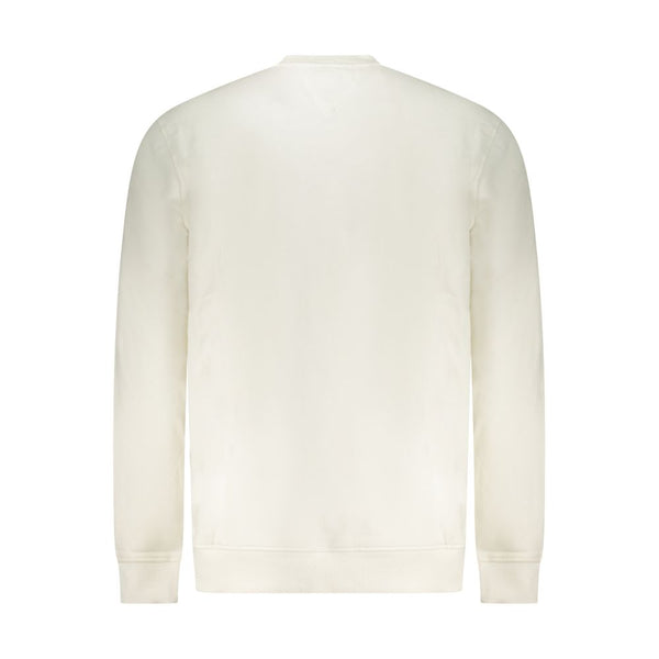 Tommy Hilfiger White Cotton Men's Sweatshirt