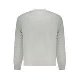 Calvin Klein Gray Cotton Men's Sweatshirt