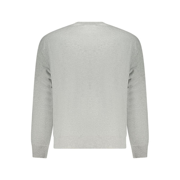 Calvin Klein Gray Cotton Men's Sweatshirt
