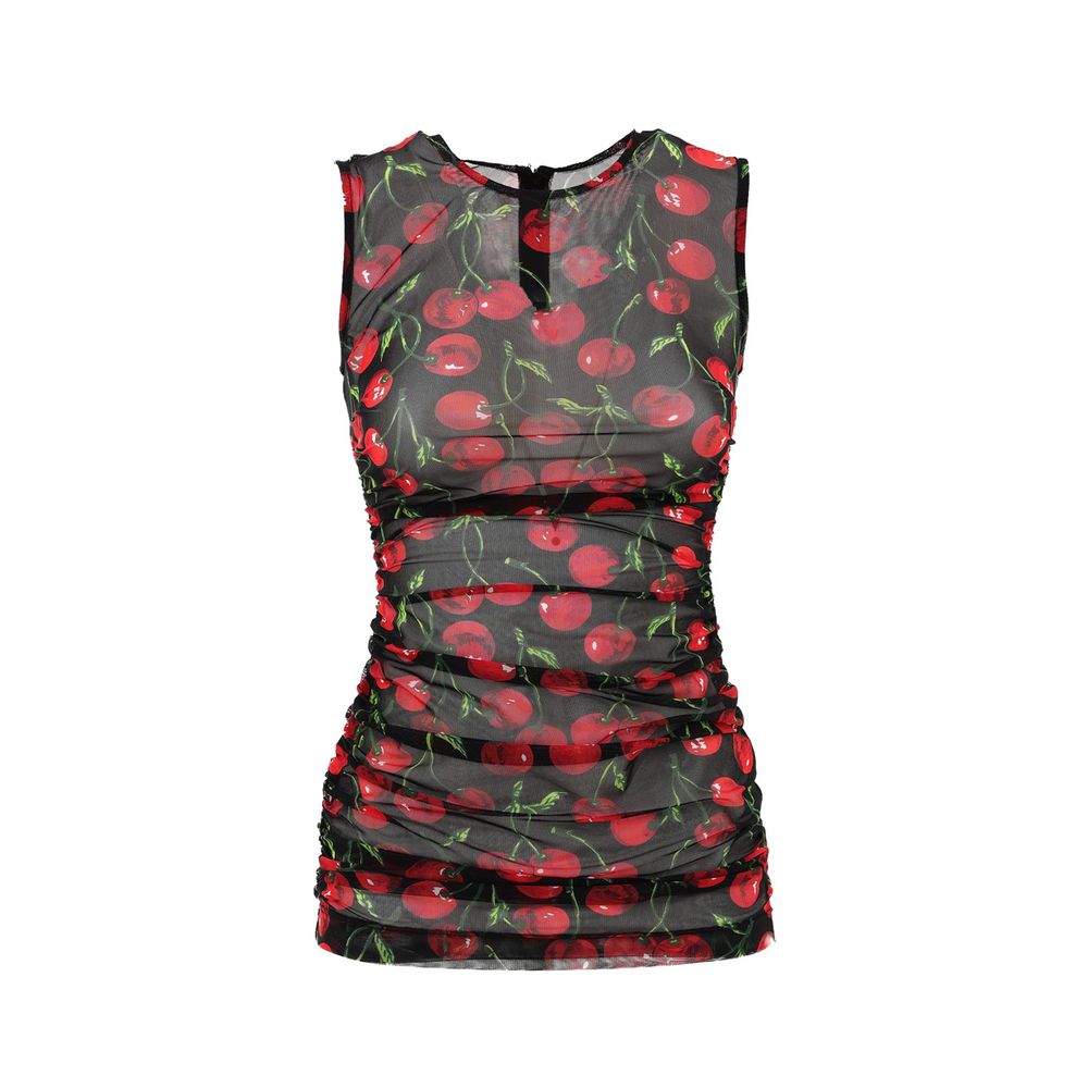 Dolce & Gabbana Bicolor Polyamide Shortsleeve Shirt