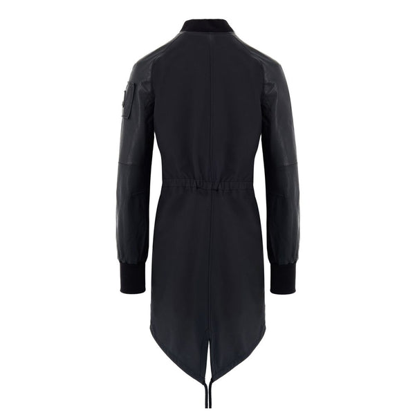 Moose Knuckles Black Cotton Parka