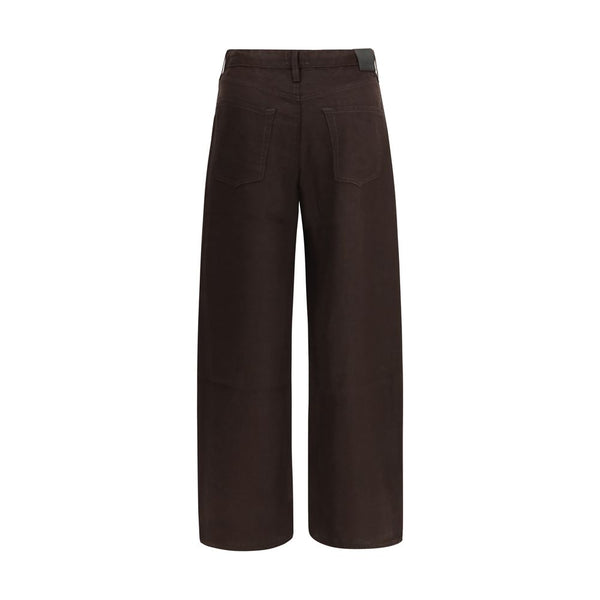 Citizens of Humanity Brown Linen Casual Pants