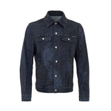 Dolce & Gabbana Gray Cotton Denim Jacket
