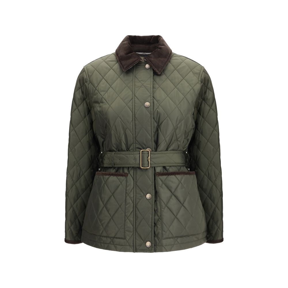 Burberry Bicolor Polyamide Coat