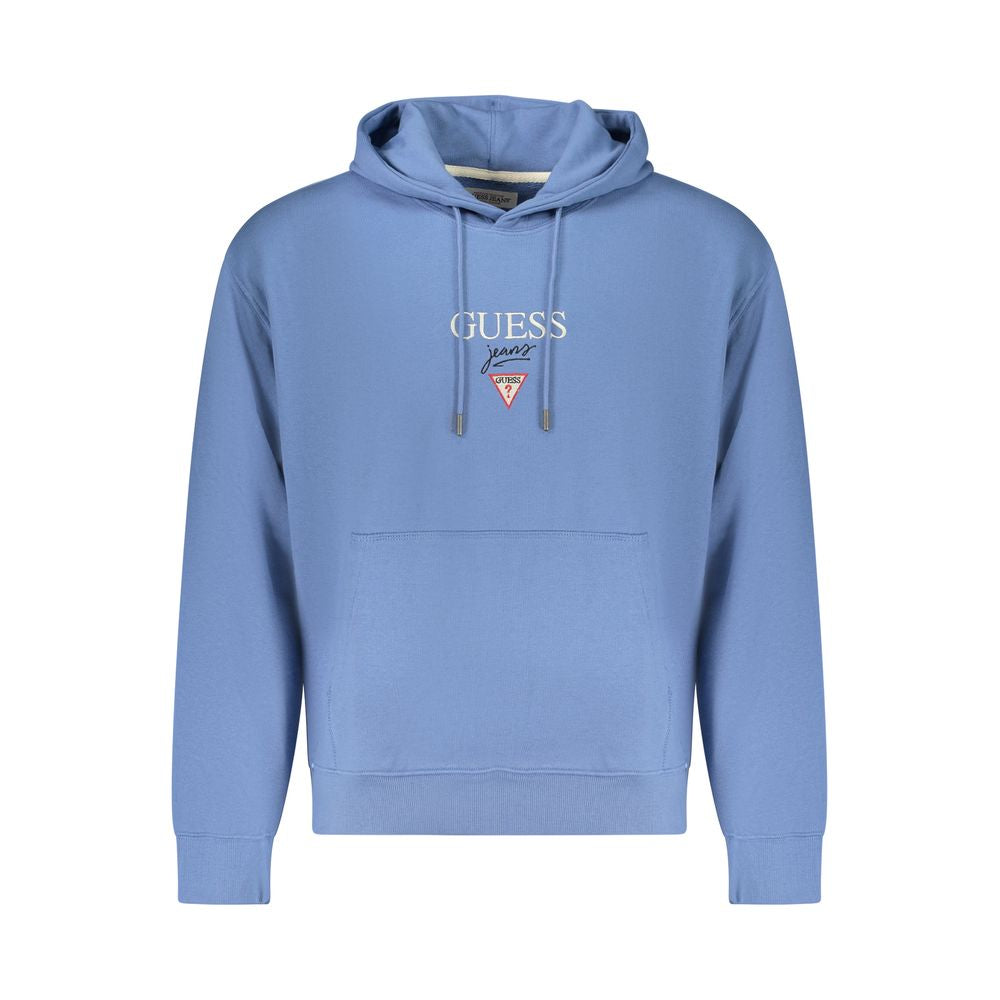 Guess Jeans Blue Cotton Sweatshirt
