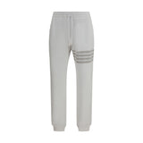 Thom Browne White Cotton Joggers (Workout Pants)