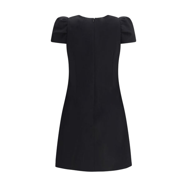 Alexander McQueen Black Wool Casual Dress
