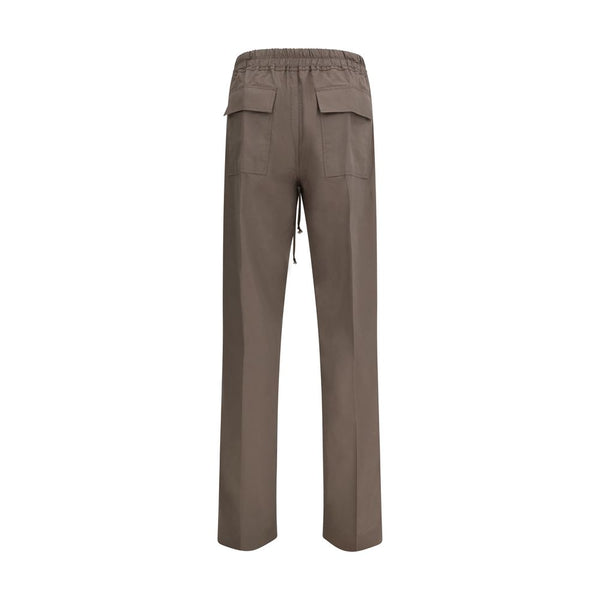 Rick Owens Brown Viscose Casual Pants