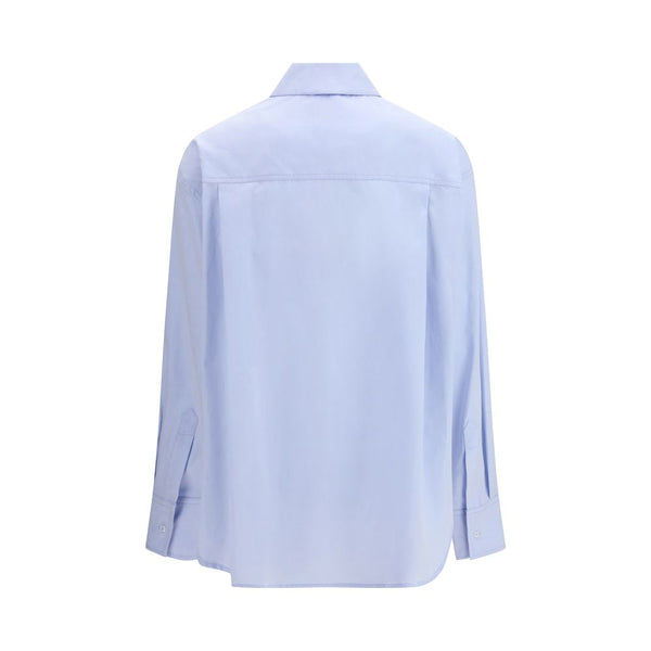 Loulou De Saison Light Blue Cotton Shirt