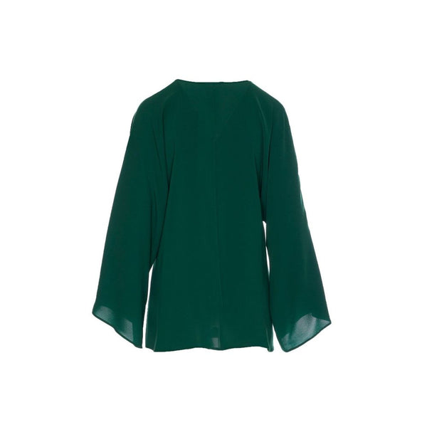 Max Mara Bicolor Polyester Blouse