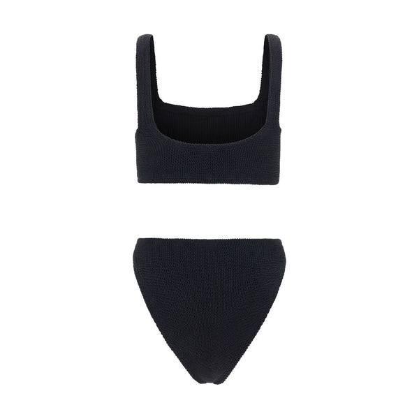 Hunza G Black Polyamide One-Piece Swimsuit