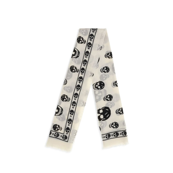 Alexander McQueen Beige Modal Scarf