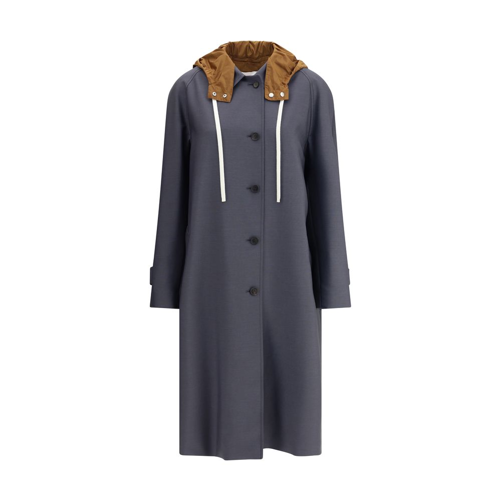 Miu Miu Gray Mohair Coat