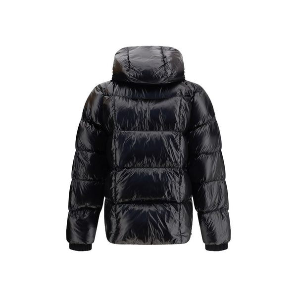 Dsquared² Black Polyamide Full-Length Jacket