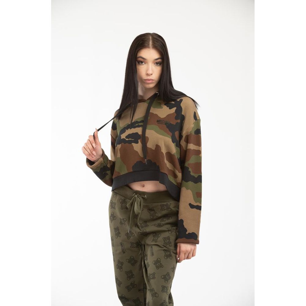 Moschino Army Cotton Sweatshirt