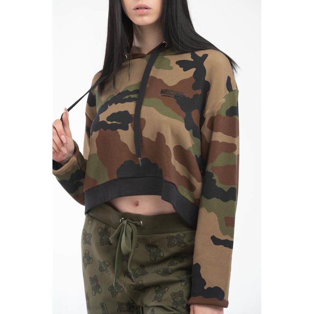 Moschino Army Cotton Sweatshirt