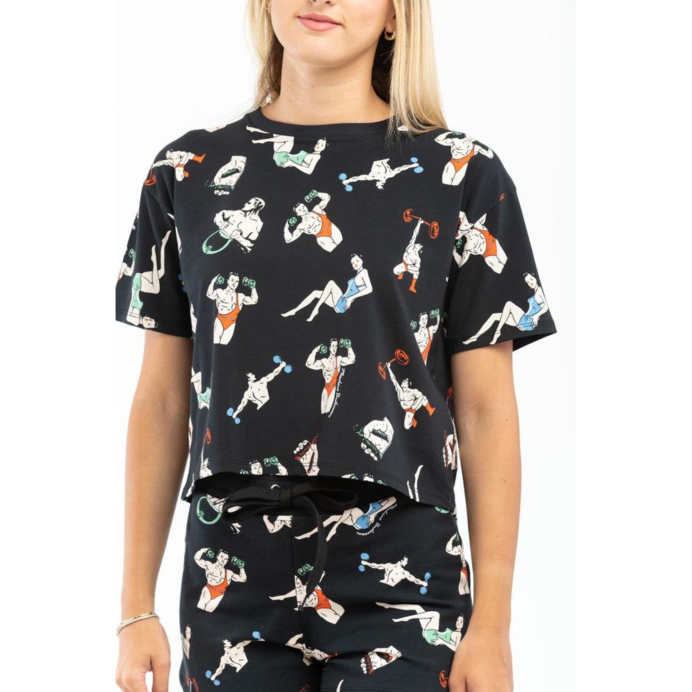 Moschino Black Cotton T-Shirt