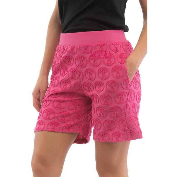 Moschino Fuchsia Cotton Shorts