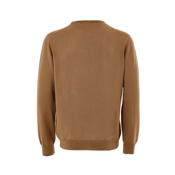 Gran Sasso Brown Wool Sweatshirt