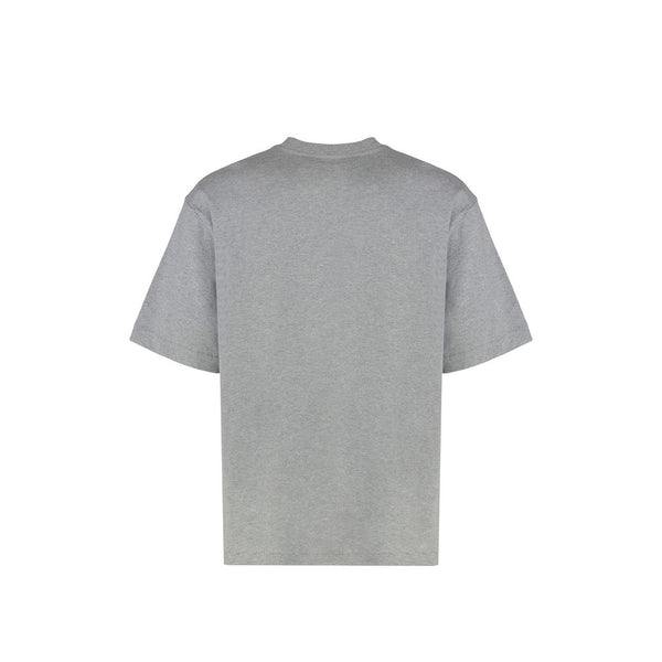 Off-White Gray Cotton T-Shirt