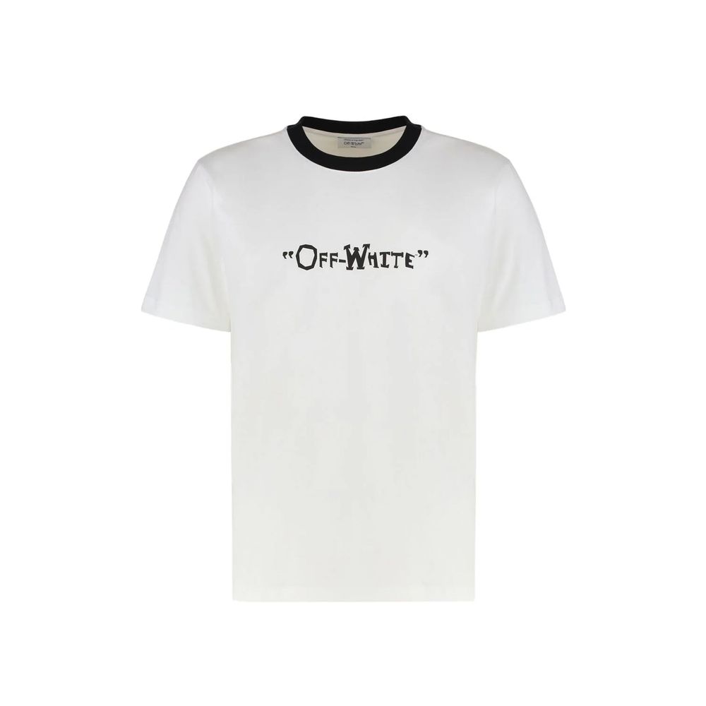 Off-White White Cotton T-Shirt