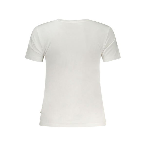 Guess Jeans White Organic Cotton Women T-Shirt