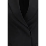Max Mara Black Wool Oves Aries Blazer