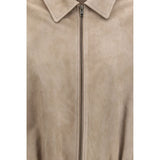 Salvatore Santoro Beige Lamb Ovis Aries Jacket