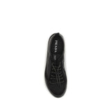 Prada Black Fabric Athletic Sneakers