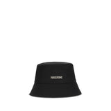 Valentino Garavani Black Cotton Bucket Hat