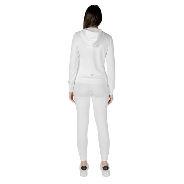 EA7 Emporio Armani Cream Polyester Tracksuit