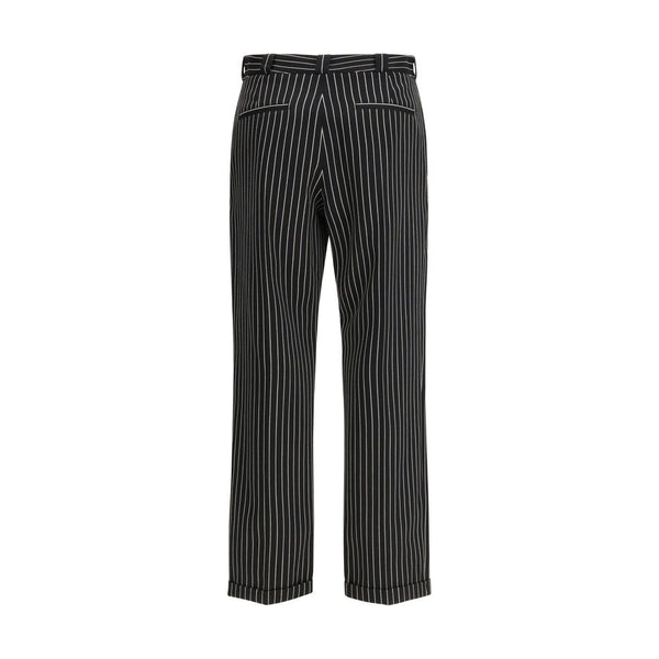 Tom Ford Black Wool Casual Pants
