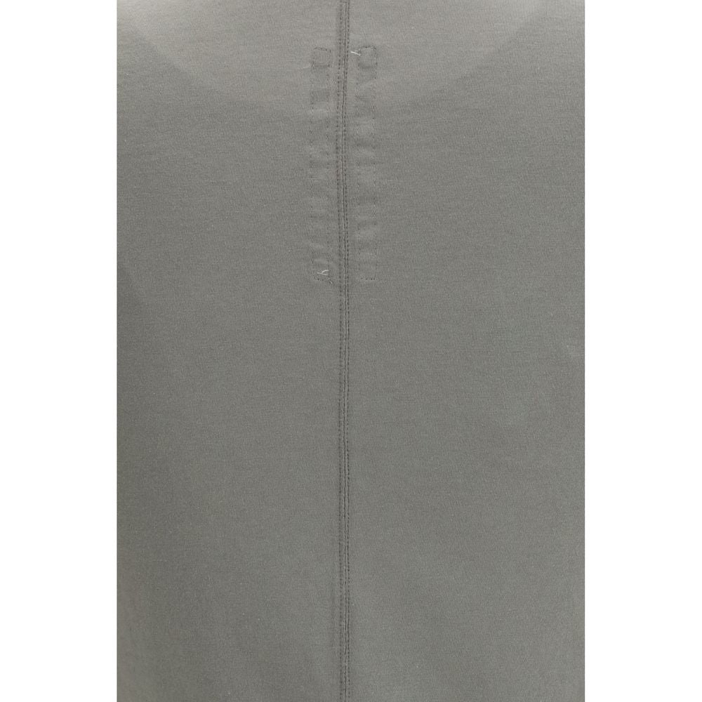 Rick Owens Gray Cotton T-Shirt