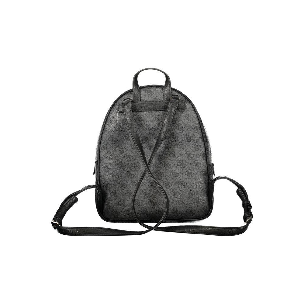 Guess Jeans Black Polyurethane Women Backpack