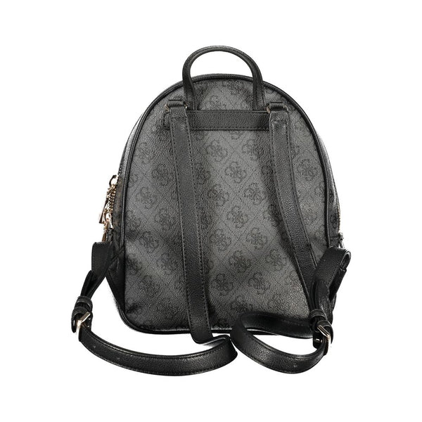 Guess Jeans Black Polyurethane Women Backpack